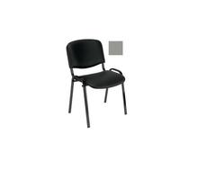Krzesło ISO BLACk imitacja skóry