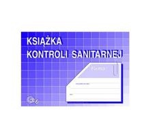 Druk książka kontroli sanitarnej