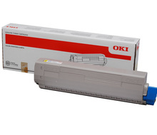 OKI Toner C822 Yellow 44844613 7,3K 