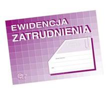 Druk ewidencja zatrudnienia