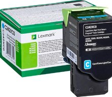 Lexmark Toner C242XC0 Cyan 3,5K zwrotny