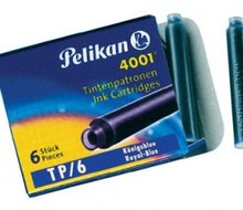 Naboje do pióra PELIKAN (6) krótkie